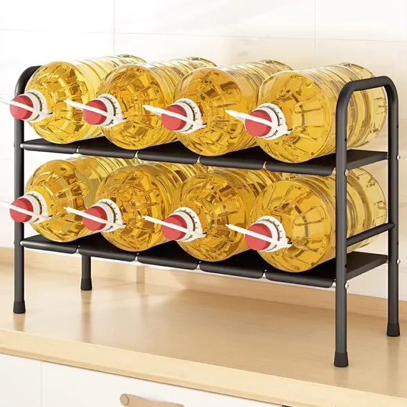 Expandable Two-Tier Under-Sink Organizer Shelf