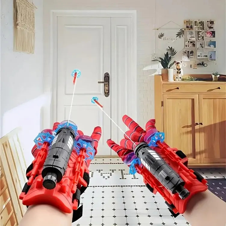 Superhero Play Set with Gloves and Launchers