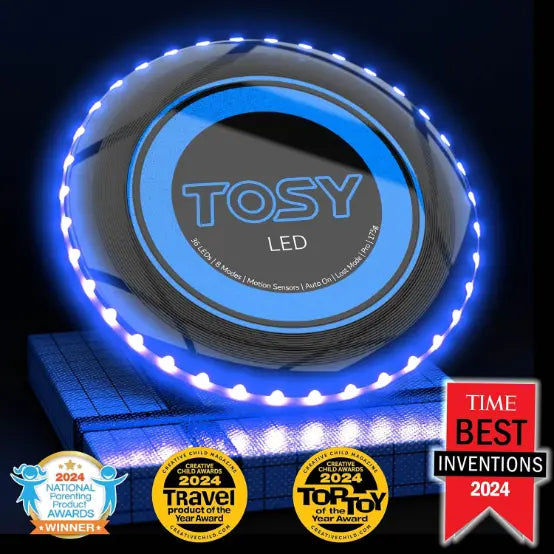 High-Performance Flying Disc with Lights
