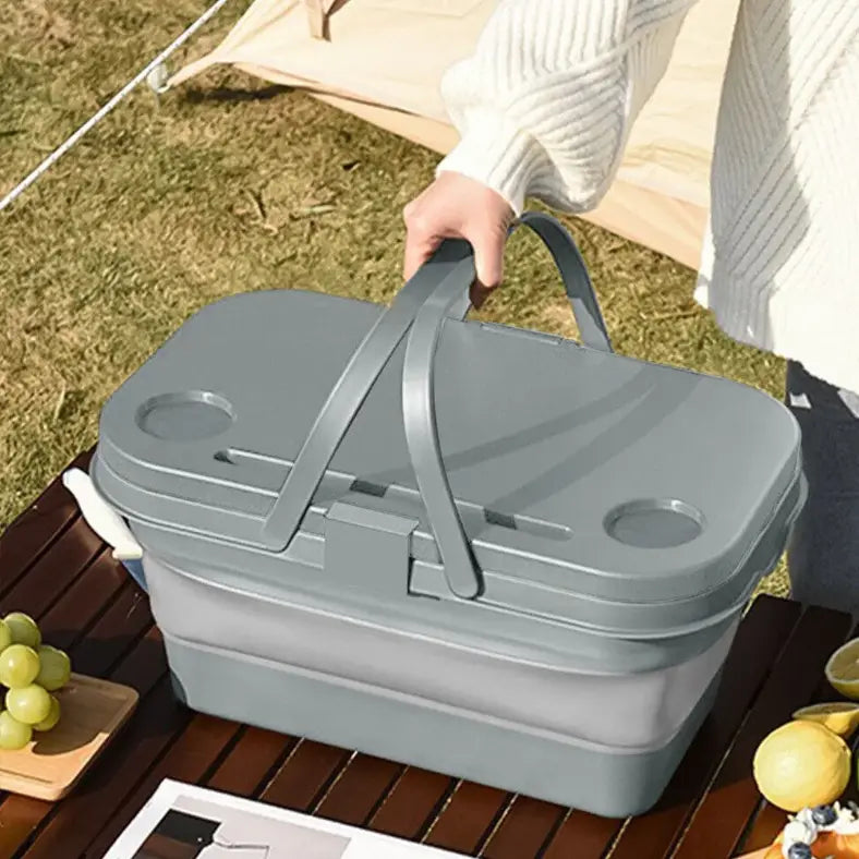 16L Foldable Multi-Purpose Camping Storage Box