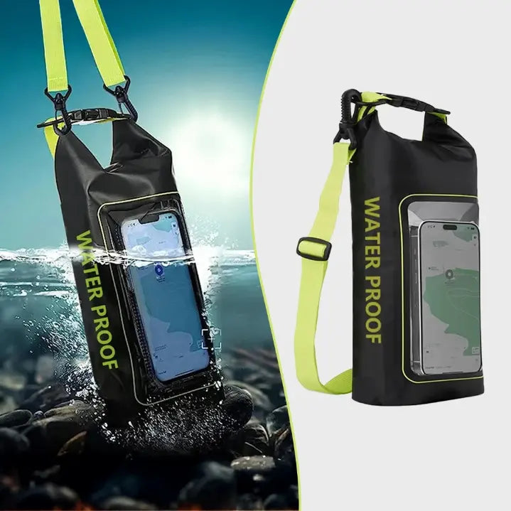 Weather-Resistant Storage Bag for Devices and Personal Items