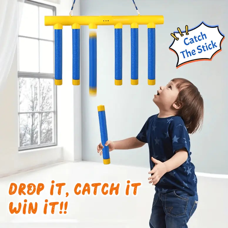 Fast Reaction Stick Catch Game