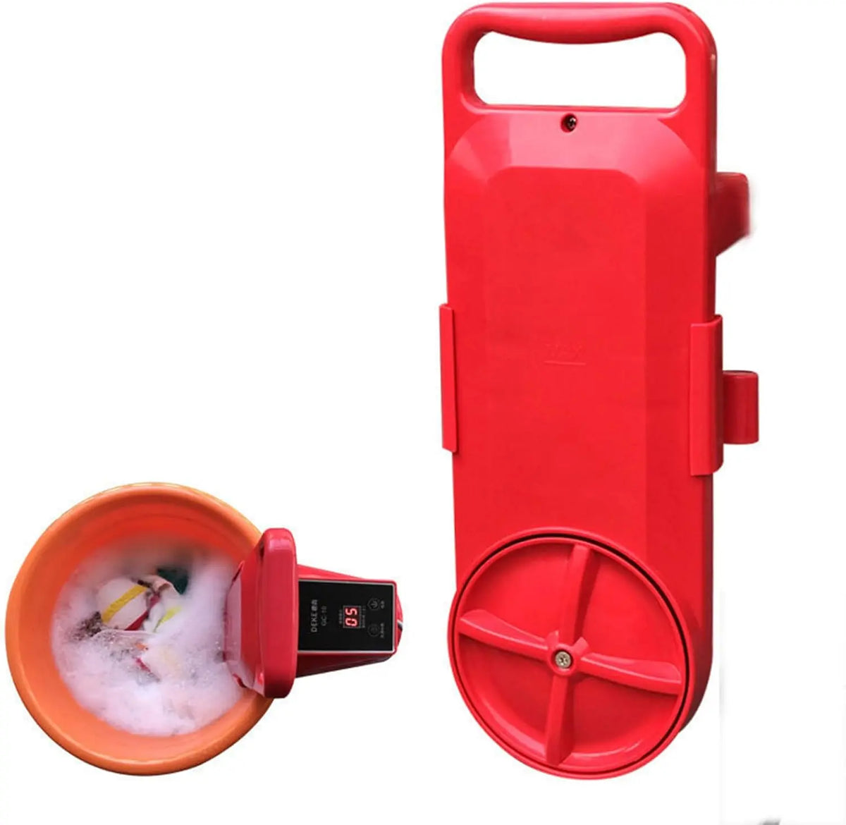 Portable Mini Washing Machine with Digital Timer