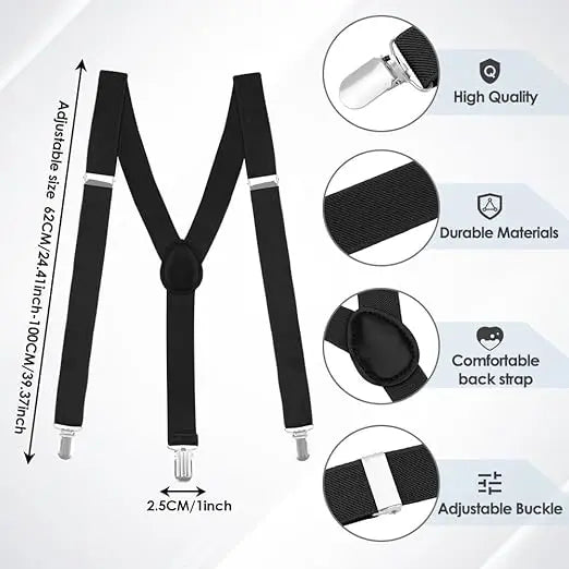 Men's Three-Clip Suspenders