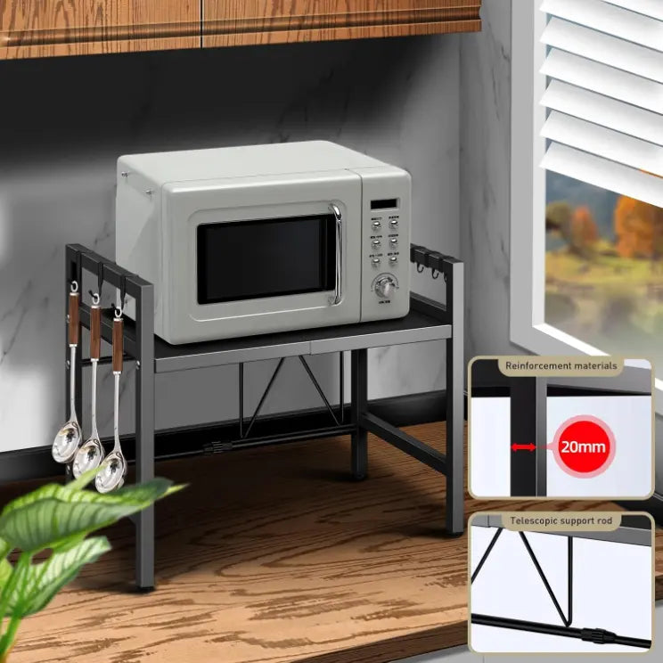 Expandable Metal Microwave Oven Rack 2026