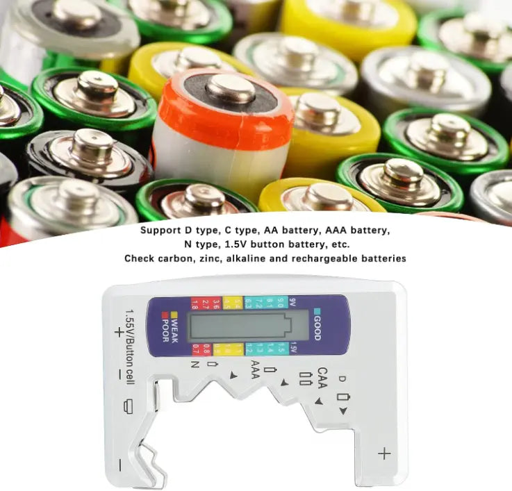 Universal Digital Battery Tester