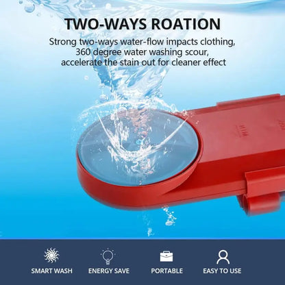 Portable Mini Washing Machine with Digital Timer