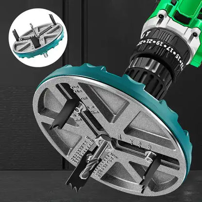 Adjustable Hole Saw for Multi-Diameter Drilling