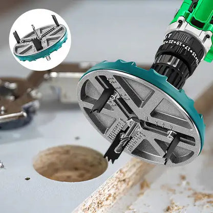 Adjustable Hole Saw for Multi-Diameter Drilling