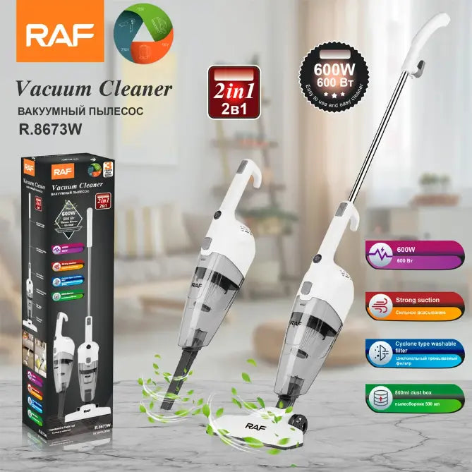 Dry Dust Vacuum Cleaner with Flat Nozzle