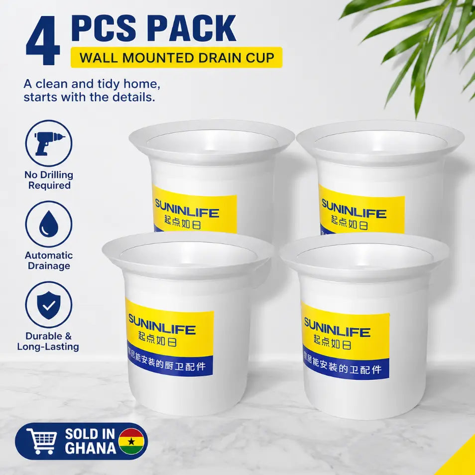 Set of 4 Anti-Odor Plugs for Squat Toilets
