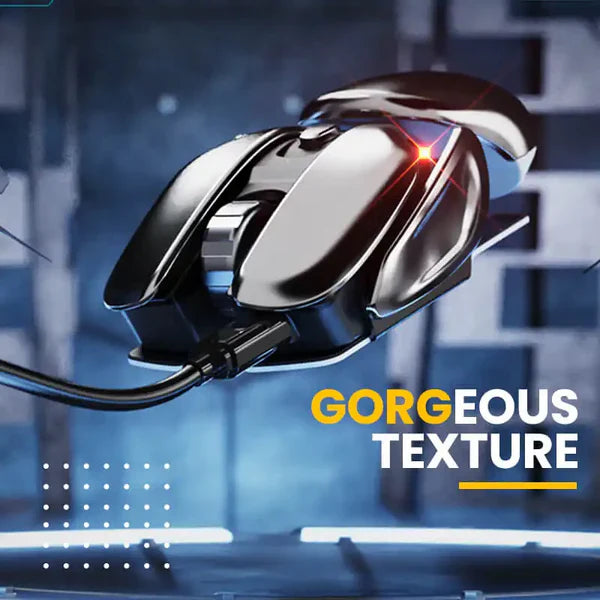 Rechargeable Metallic Ergonomic Mouse