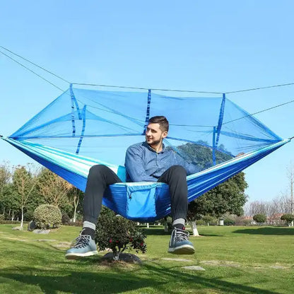 Ultra-Light Hammock with High-Quality Mosquito Net