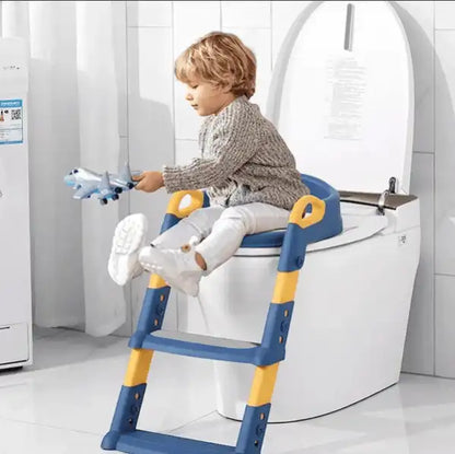 Child Toilet with Adjustable Steps
