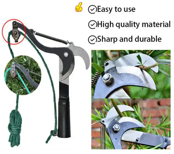 High-Altitude Extendable Tree Shears