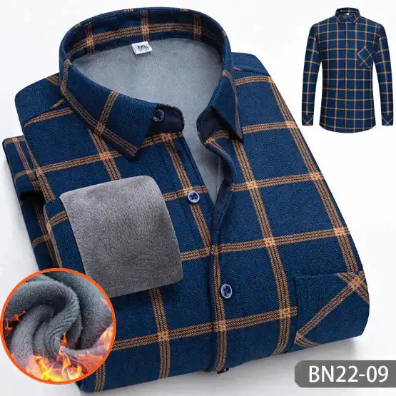 Men’s Fleece-Lined Flannel Shirt