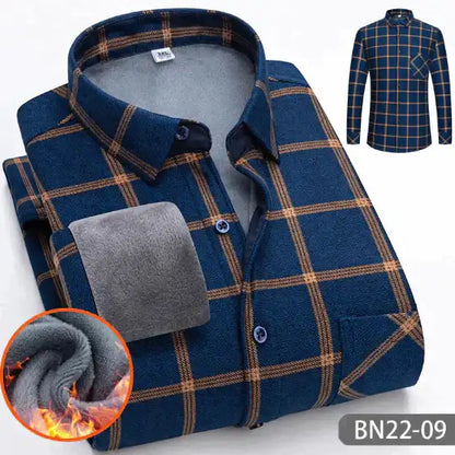 Men’s Fleece-Lined Flannel Shirt