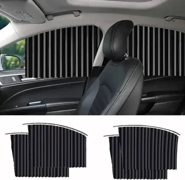 Set of 4 Magnetic Car Sunshades
