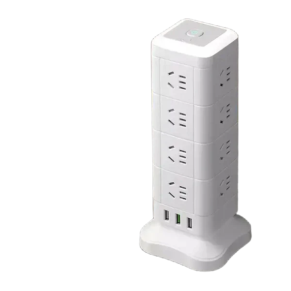 Illuminated Power Strip with Surge Protection