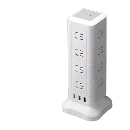 Illuminated Power Strip with Surge Protection