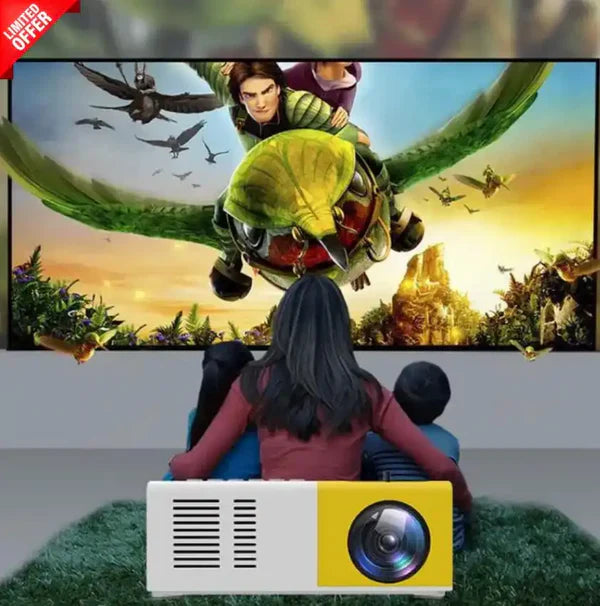 Mini Portable LED Projector with Speaker
