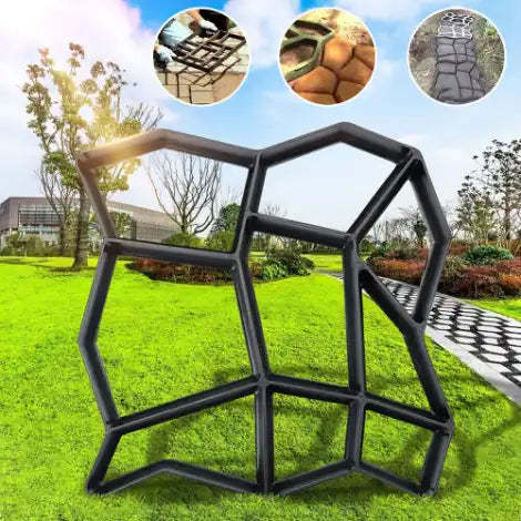 Square Plastic Mold for Garden Paving